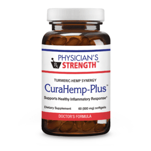 CuraHemp-Plus 60 softgels bottle